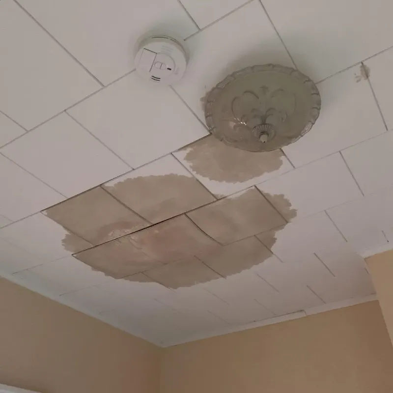 Ceiling Water Damage Repair in Haskell County, KS