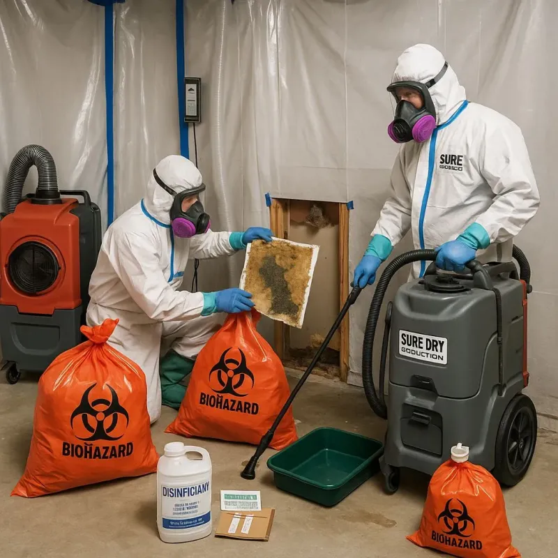 Contaminated Water Handling Protocols process in Haskell County, KS